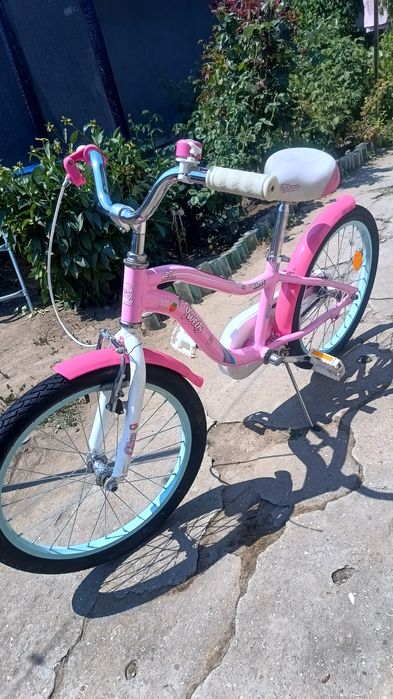 Детский велосипед corso 20 см розовый