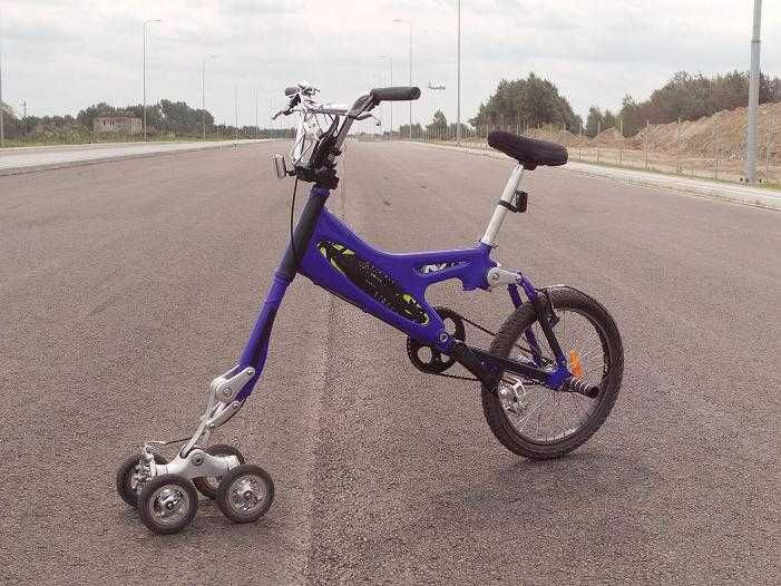 Rower na 5 kołach SERYJNY :) bez przeróbek. Robiiii Wrażeeeenieeee...