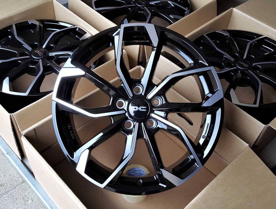 Alufelgi 18 5x114,3 Dacia Duster I II III Bigster Nowe Czarne cnc 791#