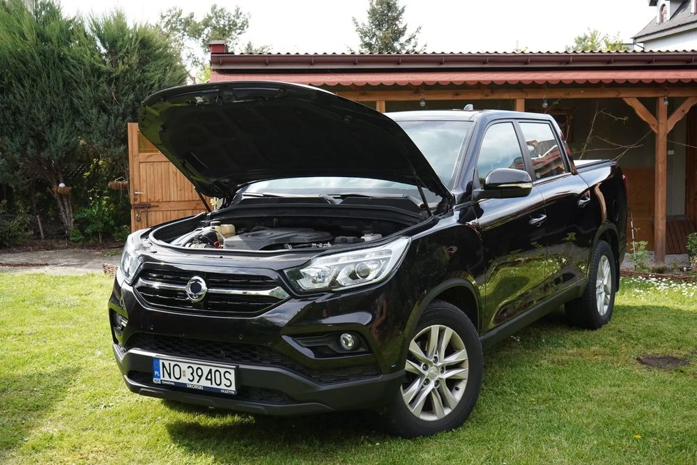 SsangYong/KGM Musso SsangYong Musso 2 Quartz Pickup 2.2  Diesel, 181KM, 2018r, 58 tyś km .