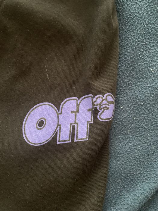 T-shirt Off White Black Size S