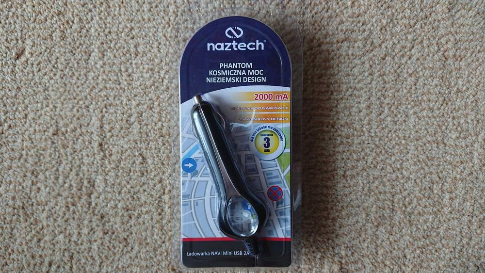 Ładowarka Naztech Phantom Navi Mini USB 2A