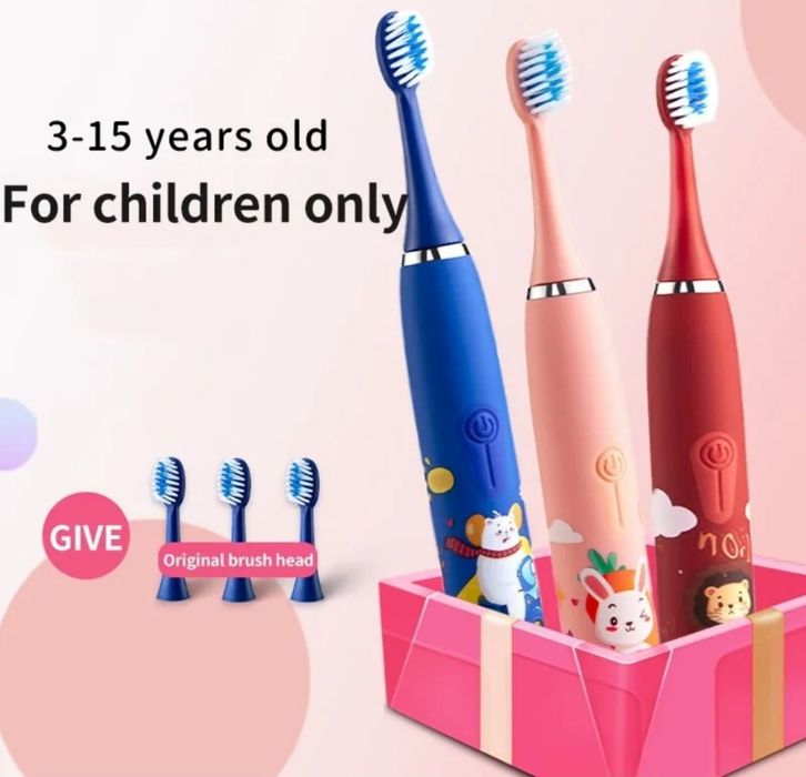 Зубна електрощітка для дітей.
