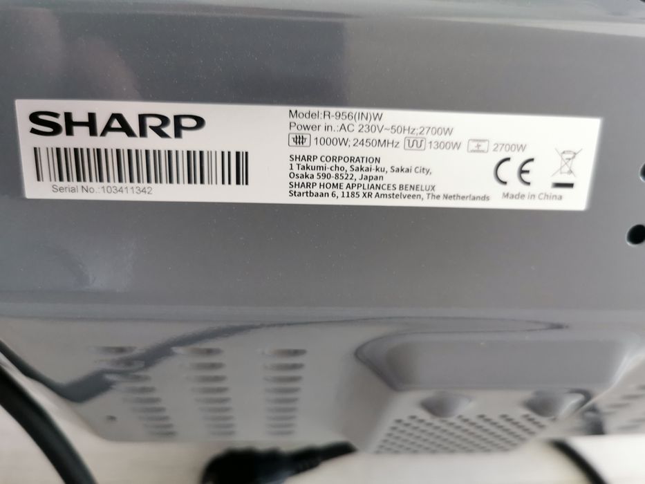 Mikrofala SHARP R956INW