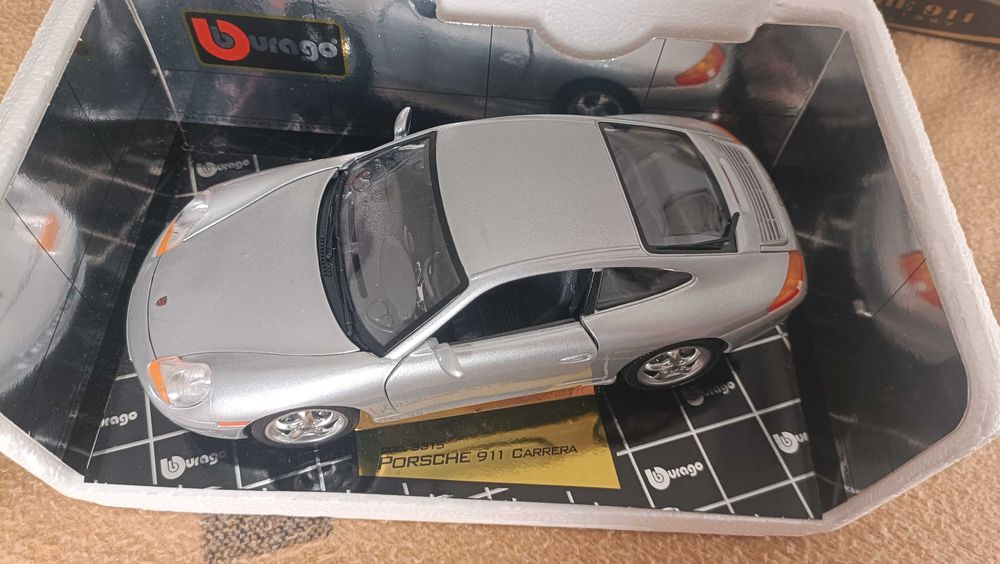 Porsche varios Classicos 356 + 1/18 + Burago + Impecáveis