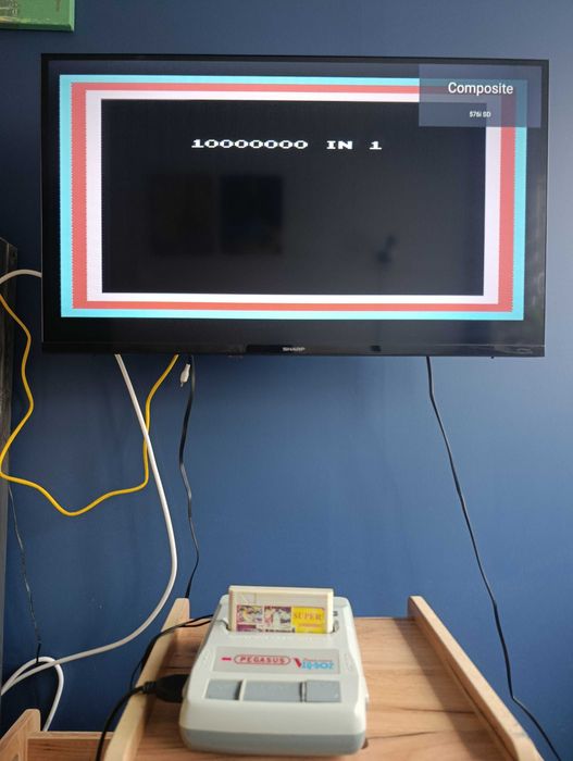 Gra składanka 100000 in 1. Pegasus/famicom/dendy.