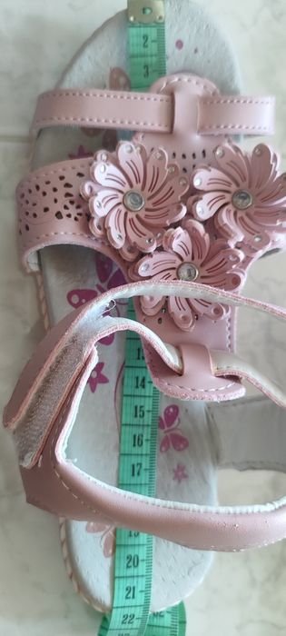 Босоніжки для дівчинки 21 см 33 розмір