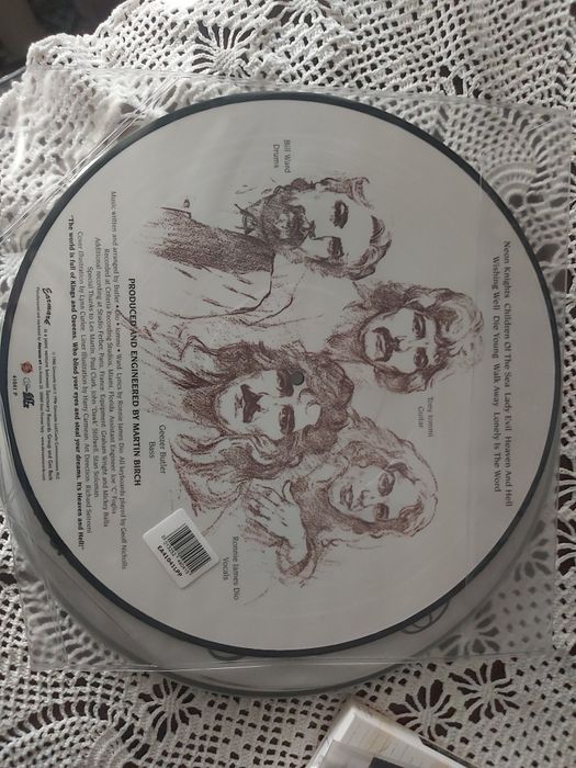 Black sabbath - heaven and hell RARO LP vinil picture disc