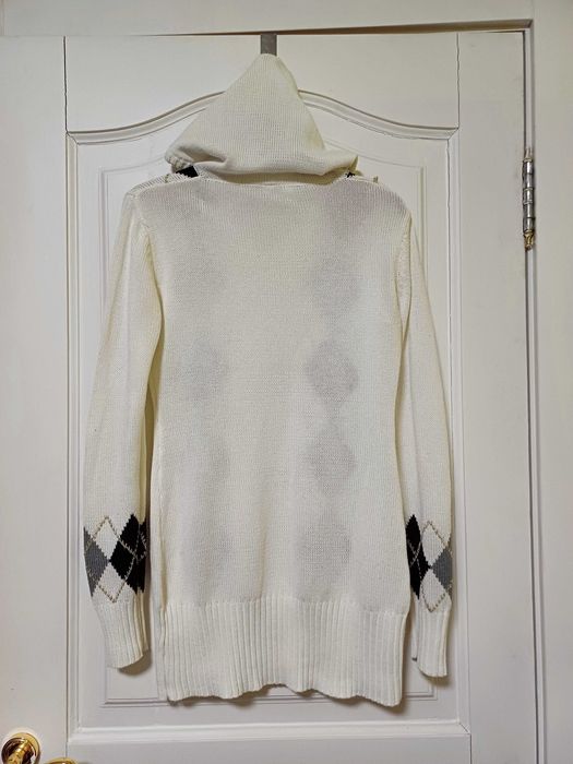 Светр туніка ромби, довжина 74 см.
