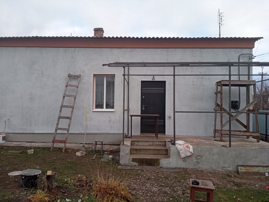 Навіси паркани з металопрофілю.