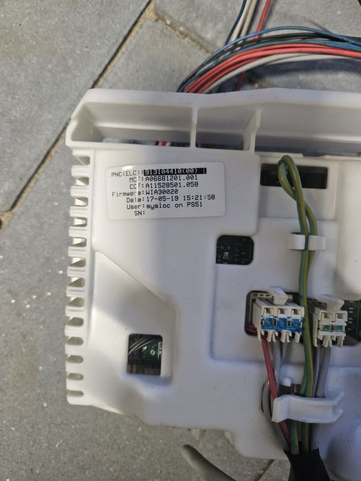 Moduł sterujący pralki Elektrolux