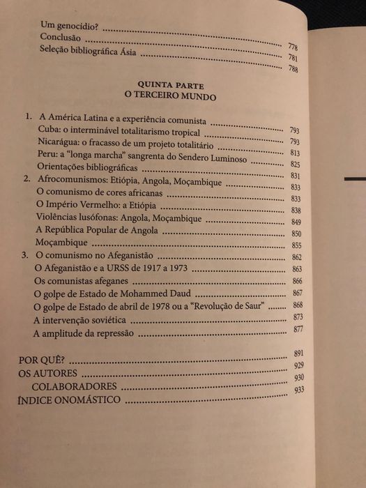 O Livro Negro do Comunismo. Crimes, Terror e Repressão
