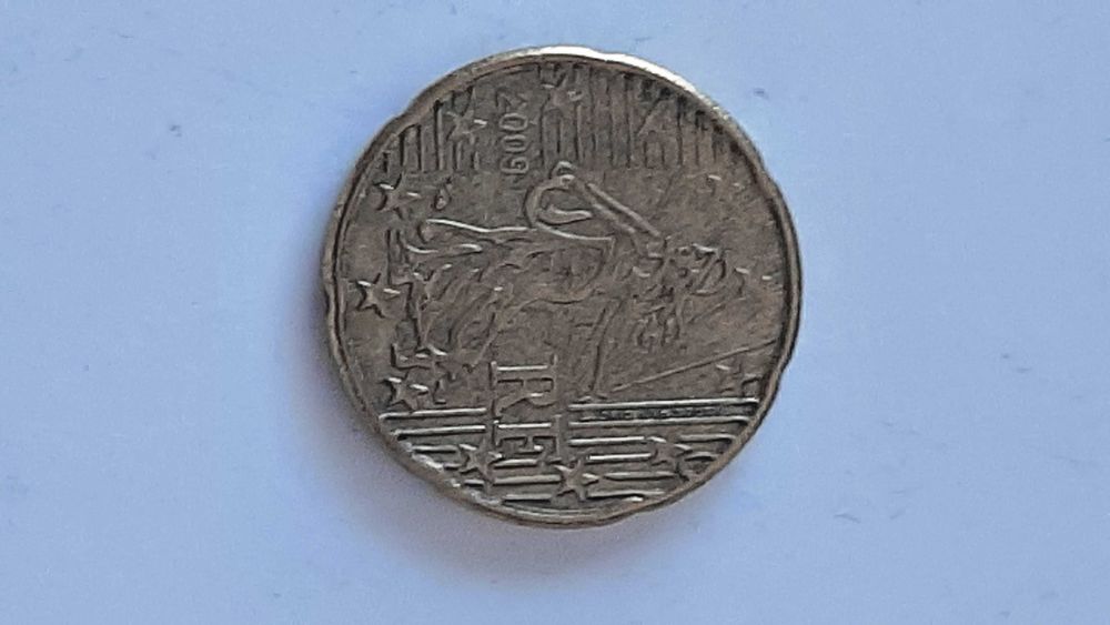 Moedas da França com face nacional "Semeadora"