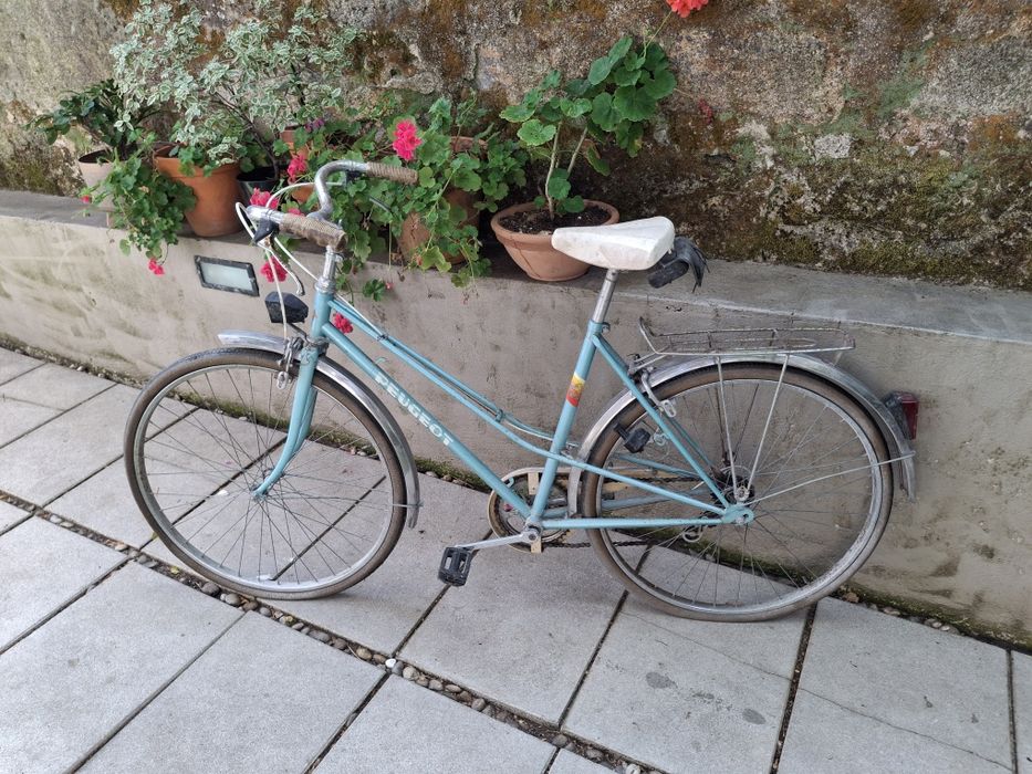 Bicicleta Clássica Peugeot Mixte (Anos 70/80) - Ideal Vintage / Urbana