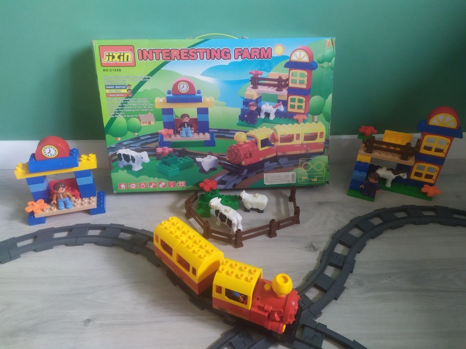 Конструктор jicsin железная дорога