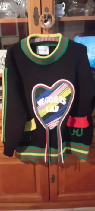 Sweter Oversize 'owy VEGOBRS LABS unikatowy design marka ZOCCO NEW TENDY