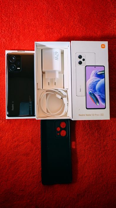 Smartfon Xiaomi Redmi Note 12Pro Plus 8/256GB. 5G 120Hz 200Mpix stereo 120W st.jak Nowy