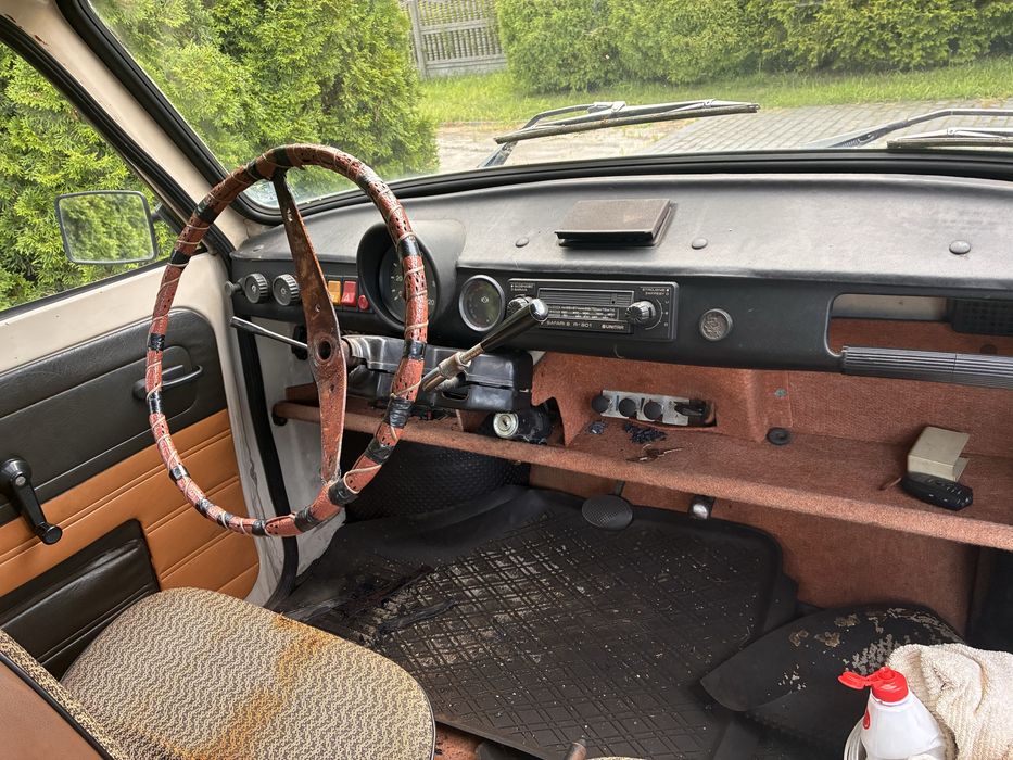Trabant 601 Hycomat ! Czarne blachy , sprawny jezdny