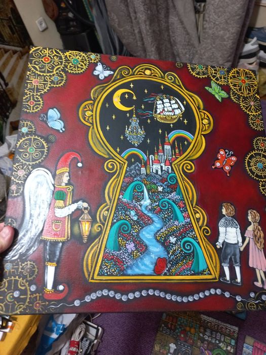 Картины маслом  размер  разный на холсте