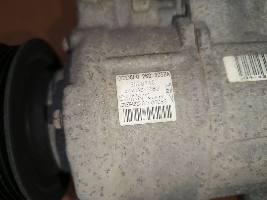 Sprężarka kompresor klimatyzacji 6SEU14C A4 B6 B7 A6 C6 2.0 TDI 805 BA