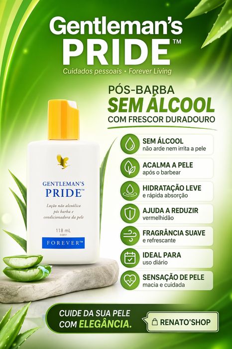FOREVER® •Gentlemen's Pride ( loção > barbear)
