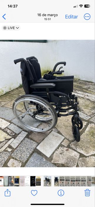 Cadeira de rodas Nova