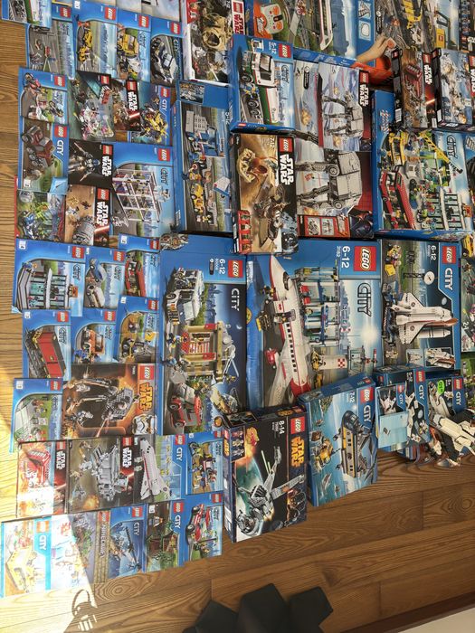 Kolekcja LEGO City i Star Wars