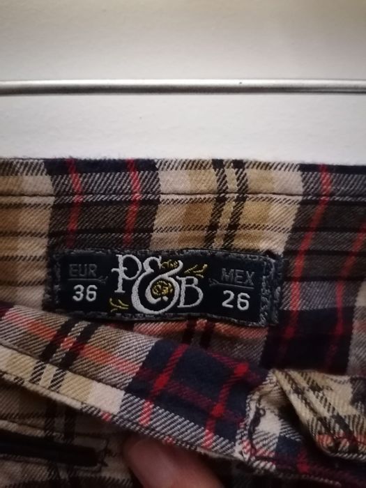 Saia ao xadrez Pull&Bear