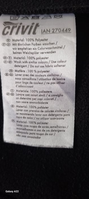 Kurtka męska termiczna crivit rozmiar L