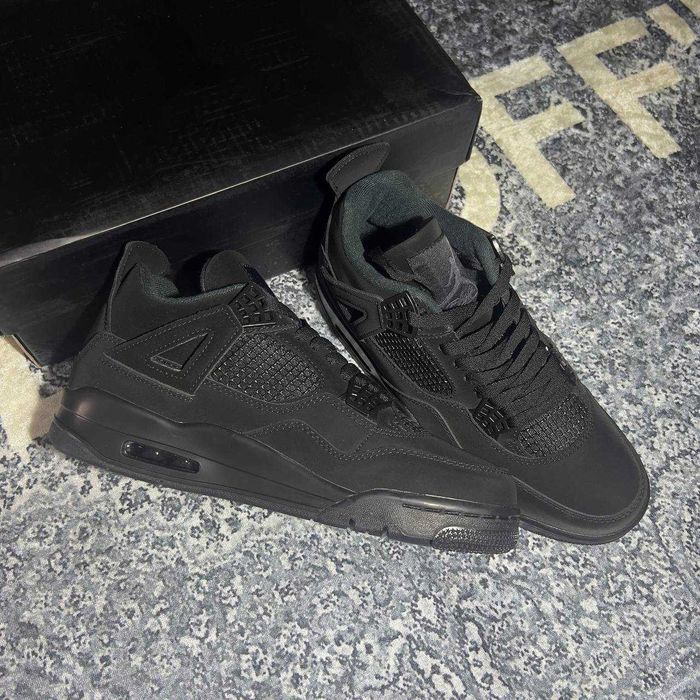 Кросівки Jordan 4 'Black Cat' (Size 43-44)