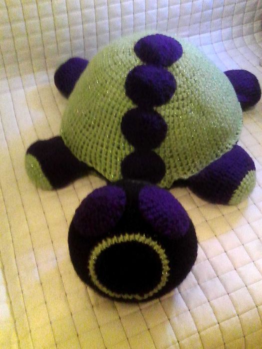 BONECOS AMIGOS do AMBIENTE de crochet feitos à mão - TARTARUGAS