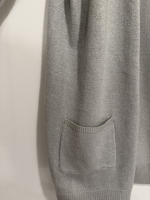 Kardigan ze srebrną nitką Moodo