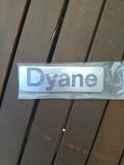 Chapas/logo Dyane
