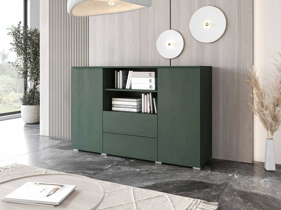 Komoda butelkowa zieleń 140