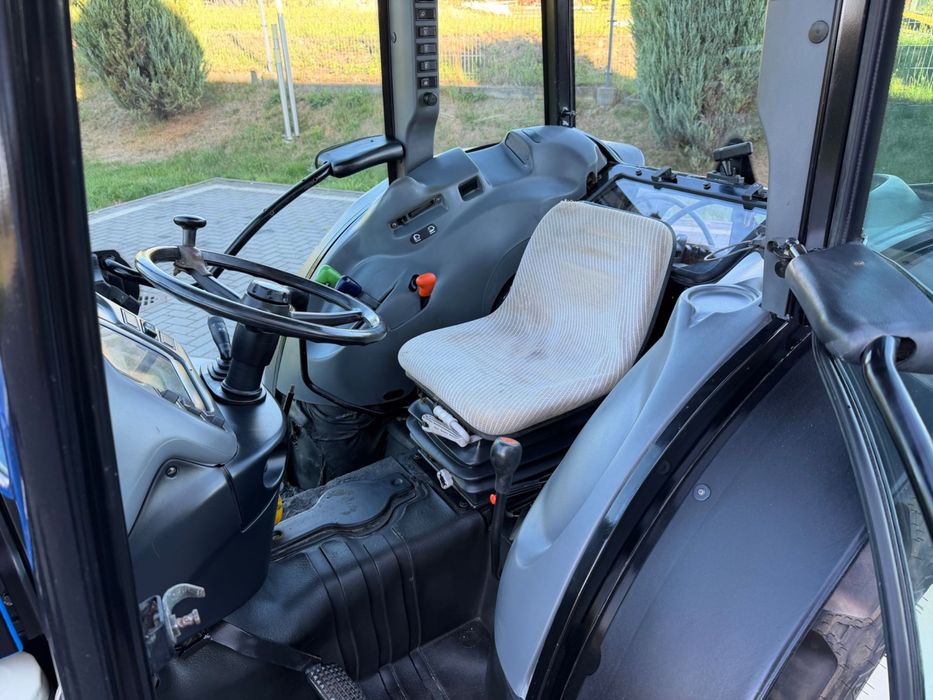 New Holland TN 75F Sprowadzony Klimatyzacja