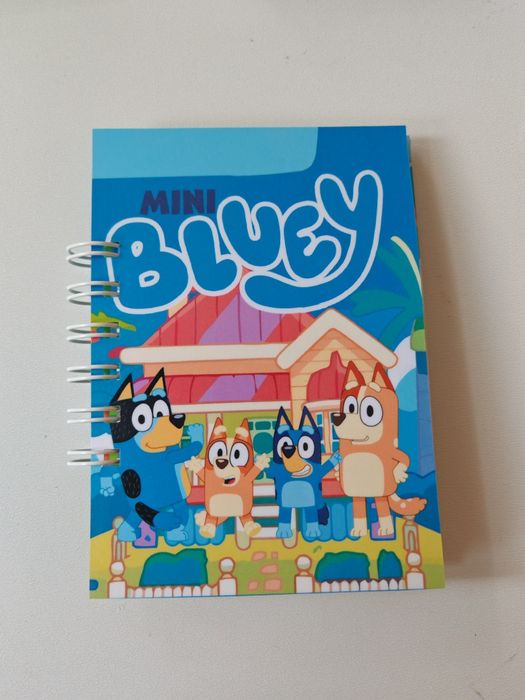Mini Bluey ksiazeczka do zabawy na rzepy