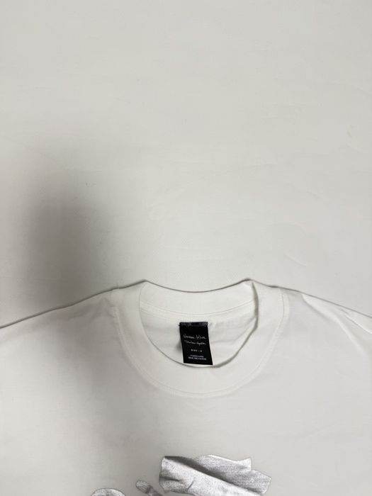 футболка Number Nine lion silver white tee M L Vetements balenciaga rick owens