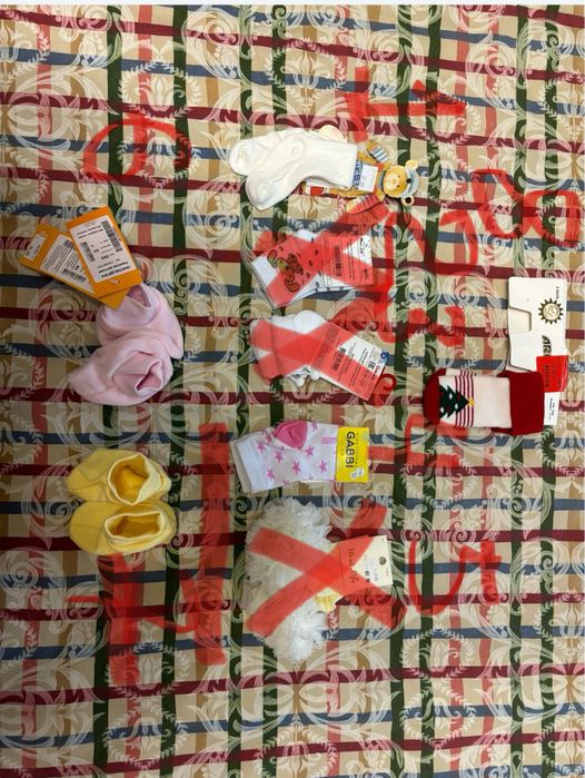 Детские носочки и топики