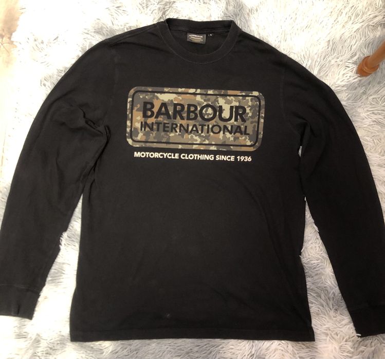 Світшот Barbour International Camo Logo