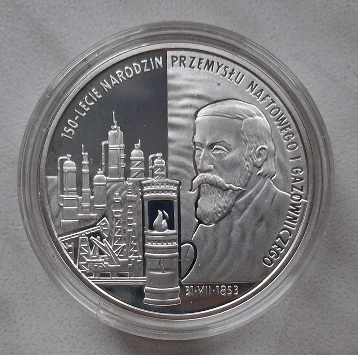 3 srebrne monety 10 zł - znani Polacy