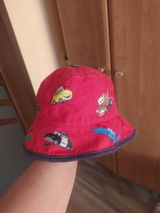 Kapelusz od słońca McQueen kapelusik czapka 48 cm 1 rok 12 miesięcy 80