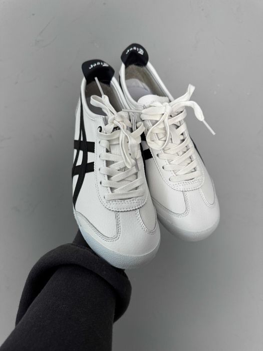 ‼️ НОВІ Кросівки Asics Onitsuka Tiger Mexico White Black
