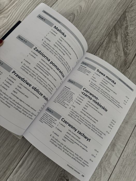 Ksiazki smoothies / koktajle