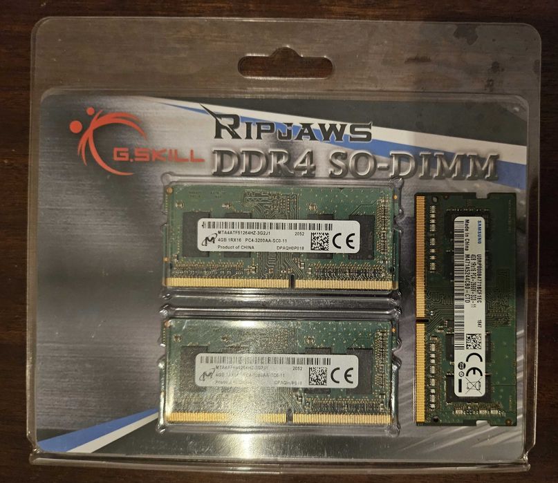 Memoria Ram Portatil 3 Modulos 4Gb