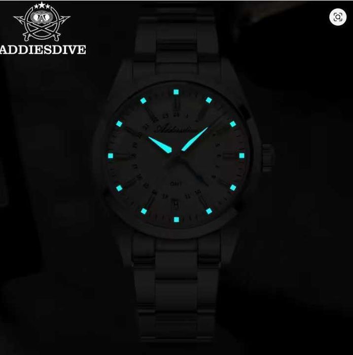 Zegarek Kwarcowy GMT Addiesdive BGW9 AD2056