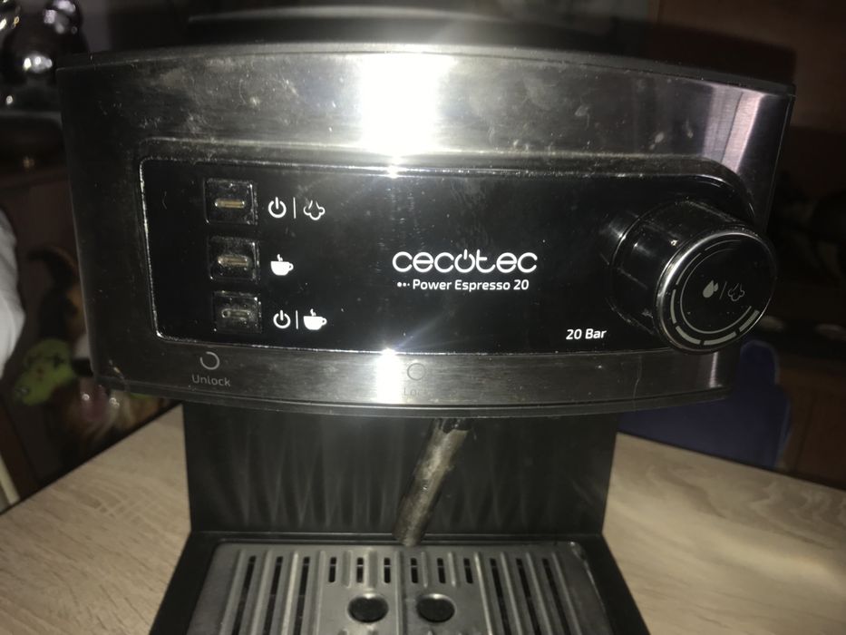 Maquina de cafe com manipulo