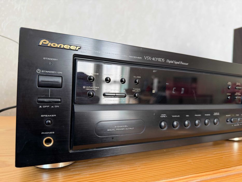 Pioneer VSX-407RDS — якісний японський ресивер (Німеччина)