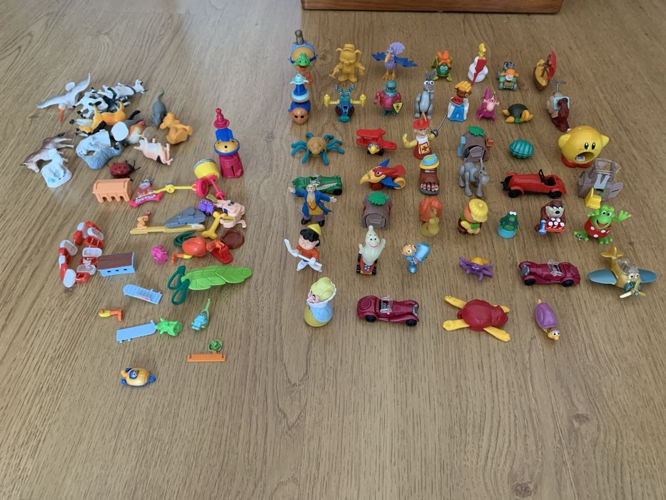 Conjunto de brinquedos miniatura