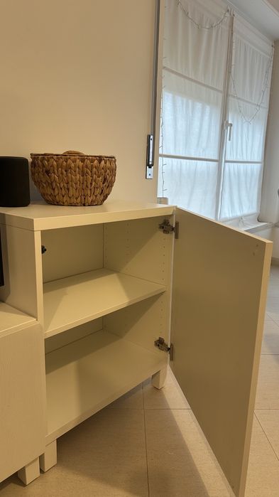 BESTÅ Estrutura, branca, 60x40x64 cm