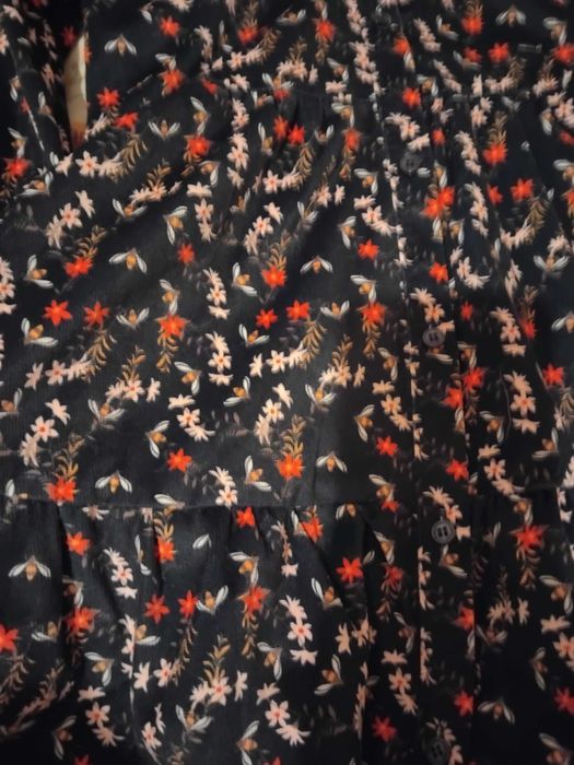 Vestido menina florido